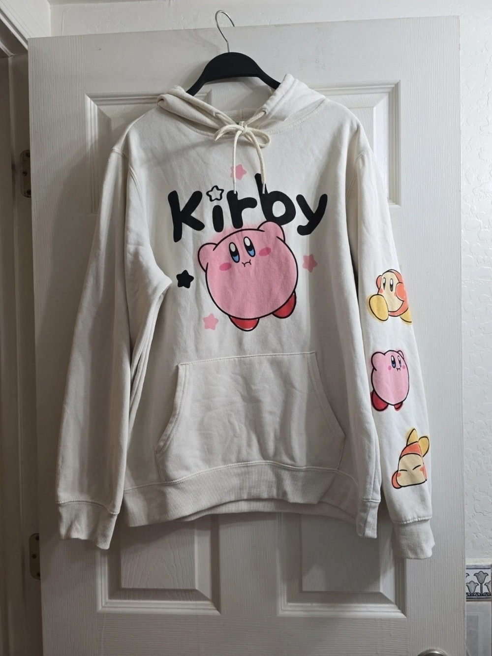 Nintendo KIRBY Cream Hoodie M